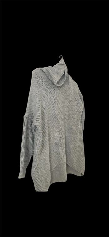 Robe pull col roulé