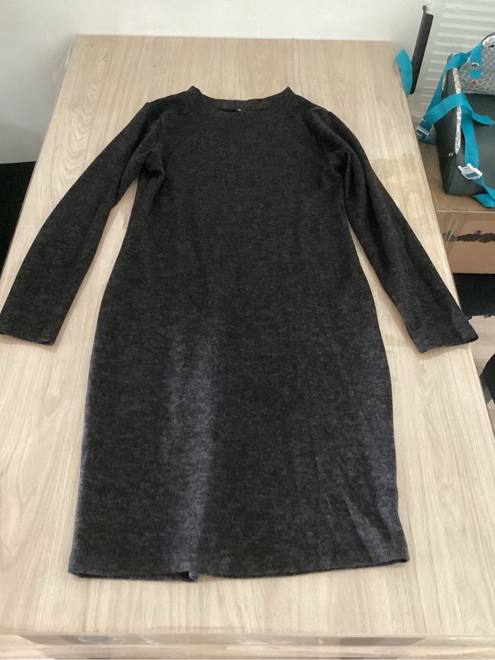 Robe pull grise