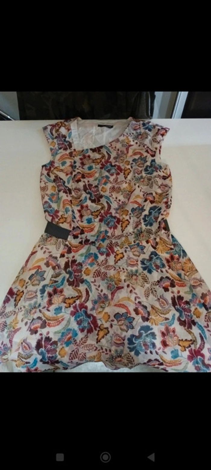 Robe tunique femme légère Trend by Captain tortue taille 40 cintrée a la taille
