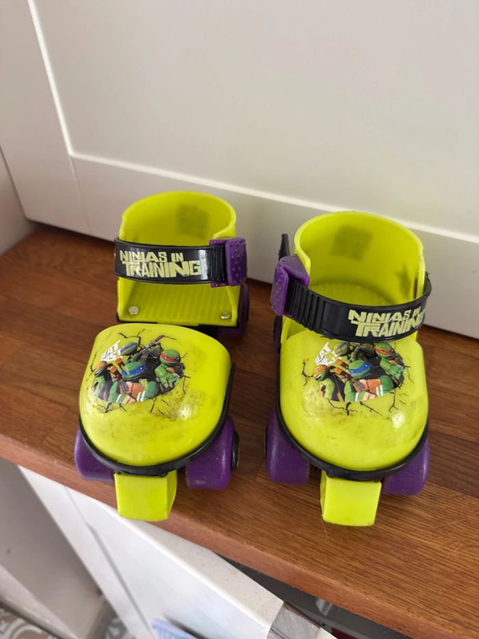 Patins à roulette 4 roules tortue ninja