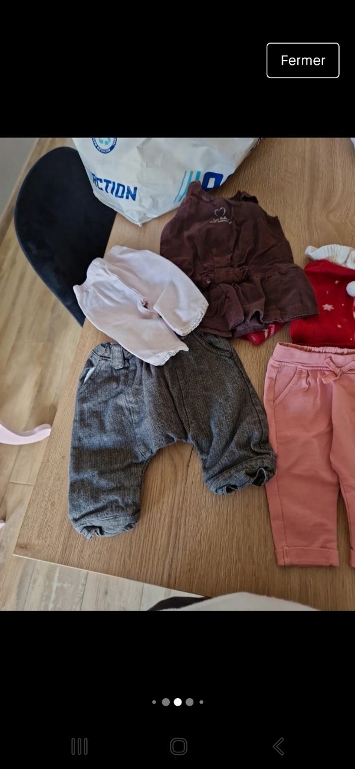 Pantalon et tee short lot 3 mois - photo numéro 4