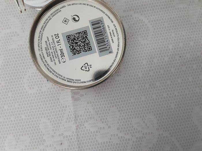 Boîte et vaporisateur vide de 30ml marque scandal de jean Paul gaultier - photo numéro 4