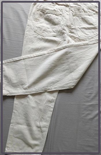 Jean Camaïeu taille 38 femme beige clair