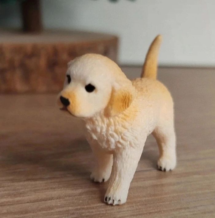 Schleich chiot labrador beige Figurine Animal domestique