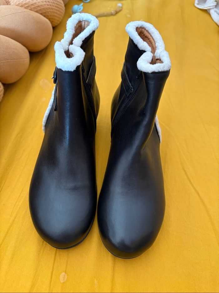 bottine noire femme - photo numéro 2