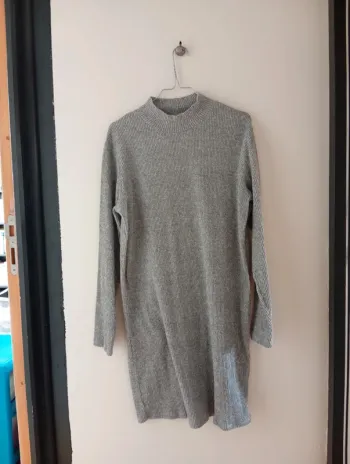 Robe pull grise femme taille Xl