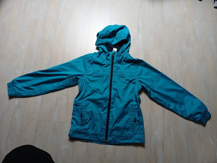 Veste coupe vent imperméable Quechua 10 ans garçon - photo numéro 2