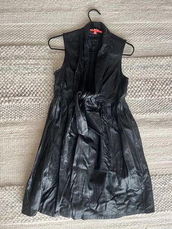Robe cuir Manoush