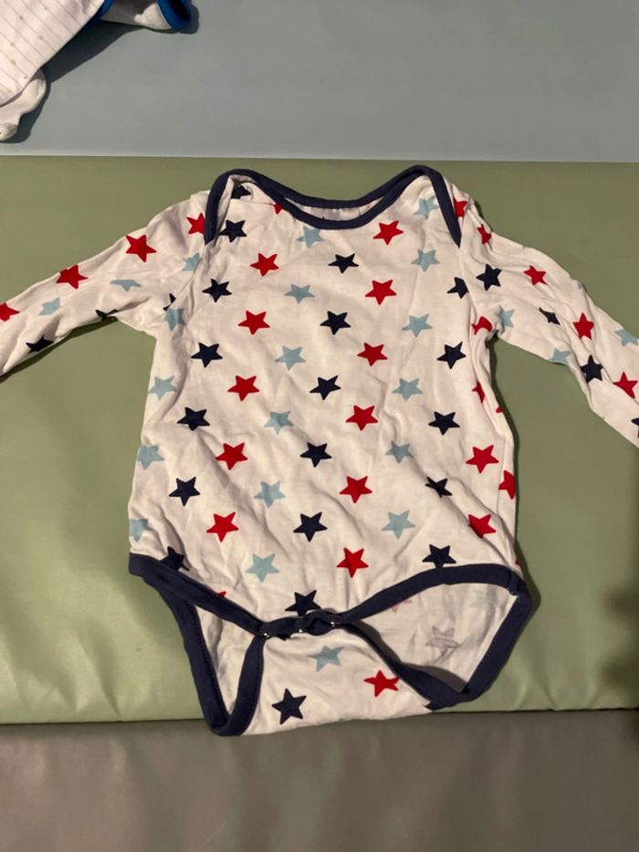 Lot de 5 bodies manches longues 6 mois - photo numéro 4