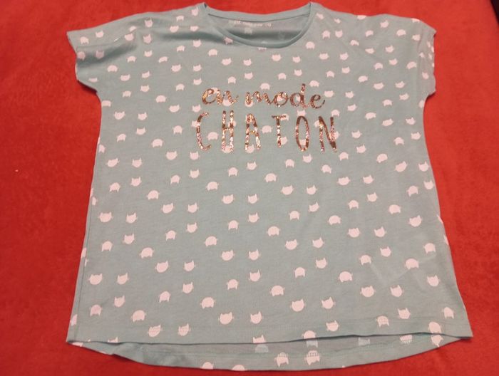 Tee-shirt mc Neuf Gemo 12 ans
