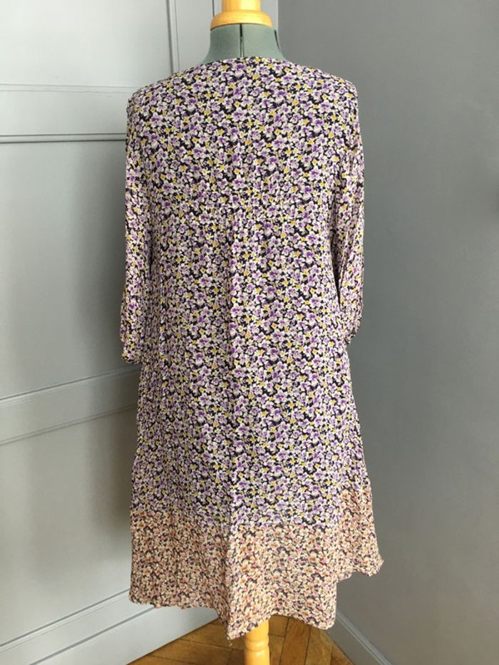 Robe bohème romantique tout en soie légère et douce - photo numéro 6