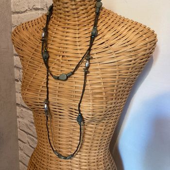 Collier en perles vintage 🌸