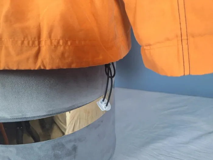Veste Nike zippée orange vintage – Taille M - brodé (591) - photo numéro 10
