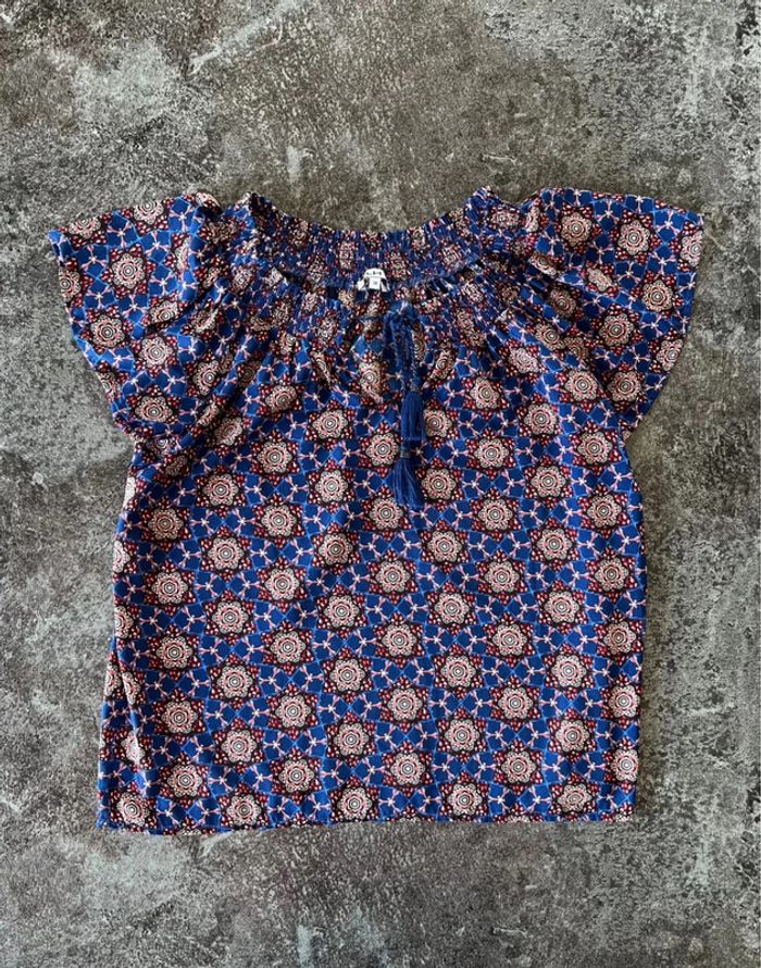 Top épaules dénudées femme La halle taille M Women off-the-shoulder Top donna Schulterfreies Damen