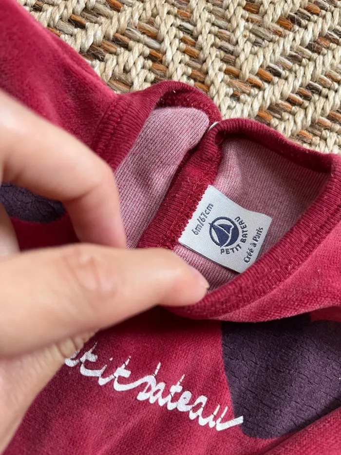 Pyjama Petit Bateau 6M - photo numéro 3
