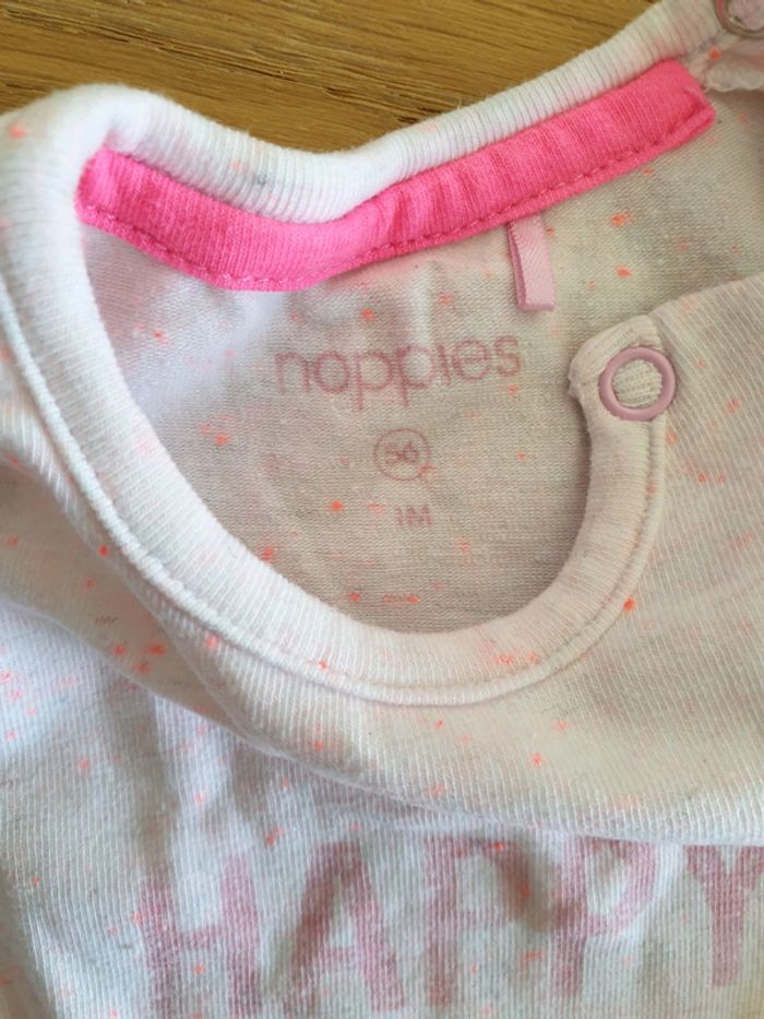 Lot de 2 t-shirt fille 1 mois - photo numéro 3