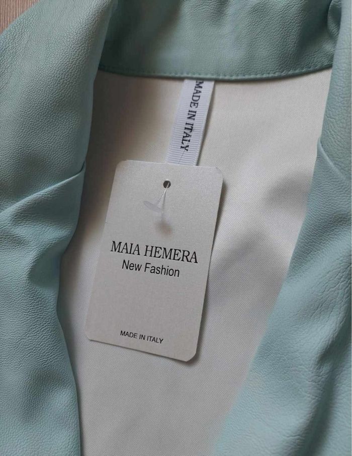 Blazer simili cuir mint FolyFring T.M neuf 🍬 - photo numéro 3