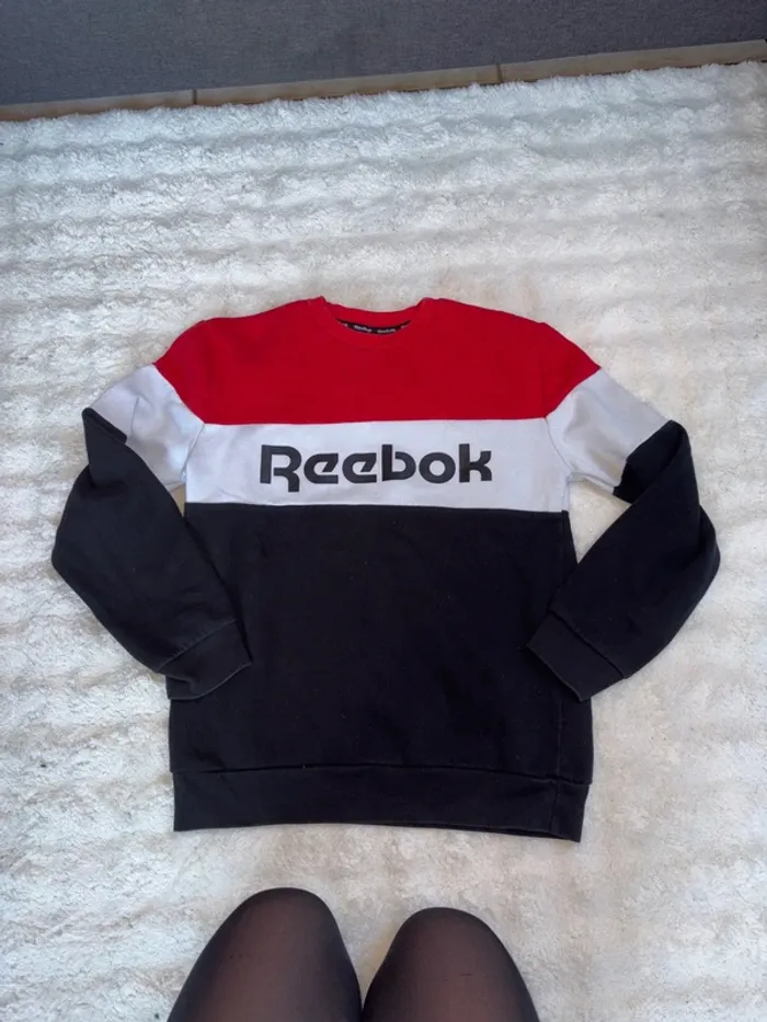 Pull garçon reebok
