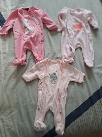 Lot de 3 pyjamas