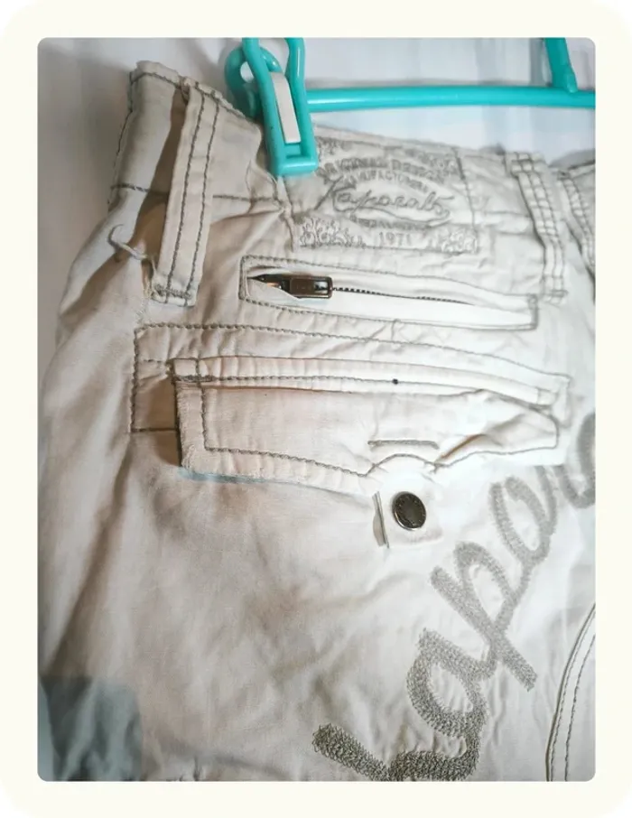 Bermuda cargo homme Kaporal Taille XL 42 - photo numéro 7