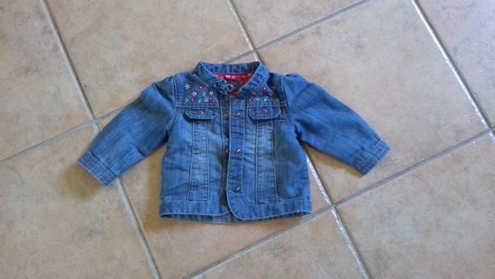 Veste en jean 9mois / 71cm - photo numéro 2