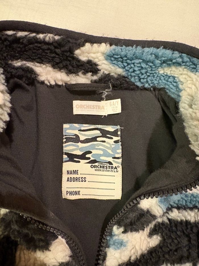 Veste polaire chaude orchestra 6 ans - photo numéro 3