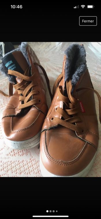 Chaussure montante fourrée  42 Fashion