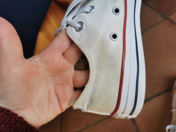 Converses baskets basses en tissu pointure 36,5 - photo numéro 5