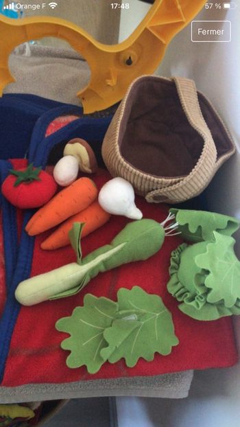 Panier de légumes