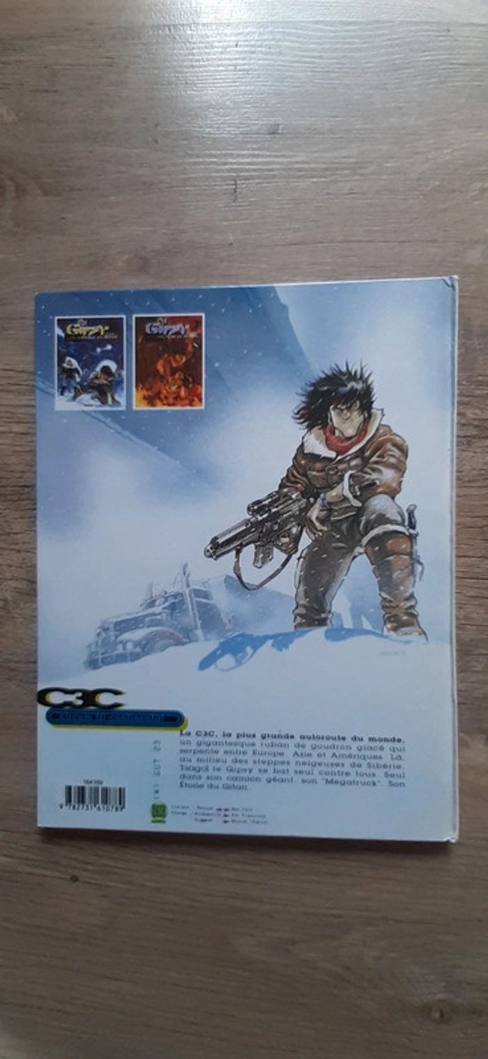 Bd Gipsy Les feux de Sibérie - photo numéro 2