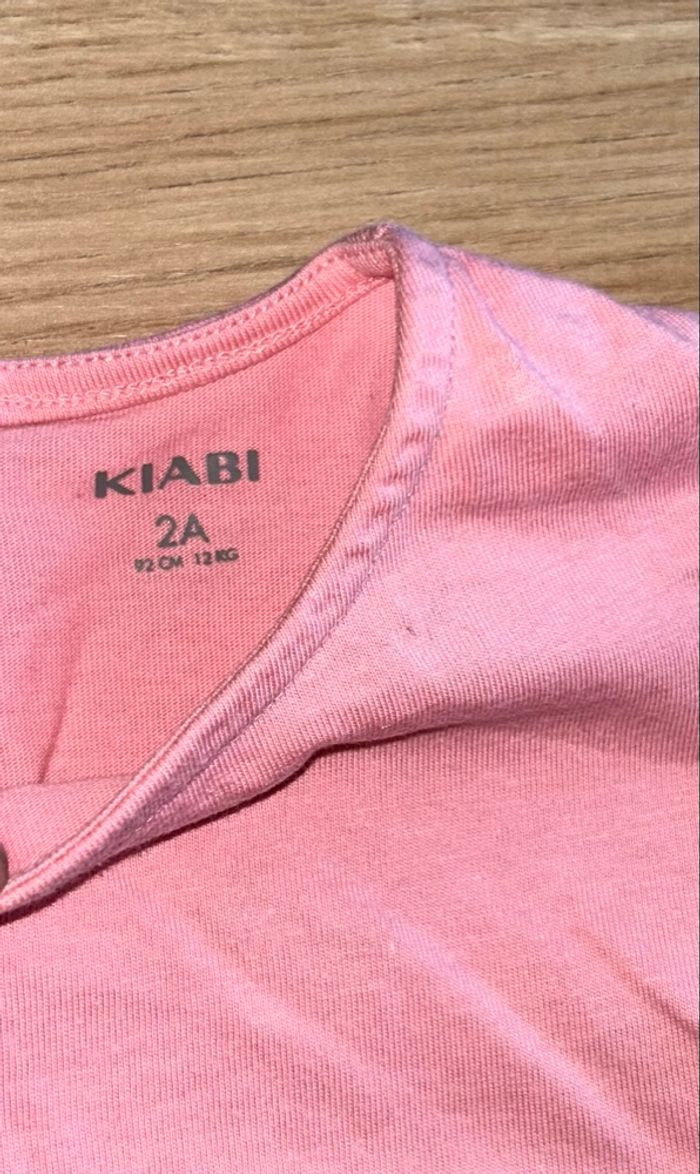 T-shirt rose - photo numéro 2