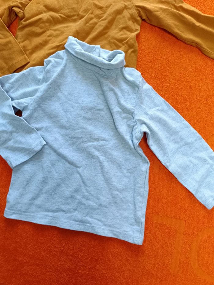 Lot de 2 tee-shirt manches longues Kiabi 18 mois - photo numéro 2