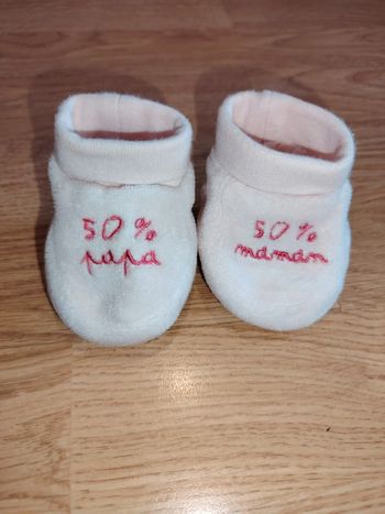 Chaussons bébé fille