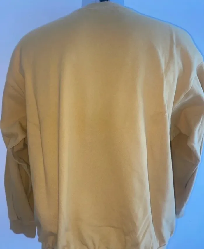 Pull vintage moutarde Lacoste - photo numéro 5