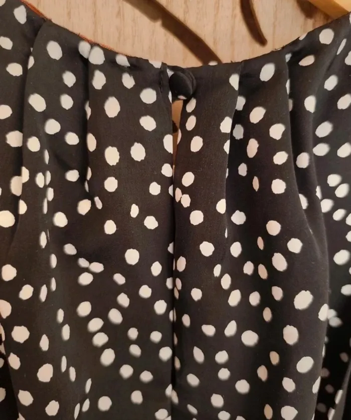 Robe imprimée pois, ceinture Cache cache - photo numéro 6