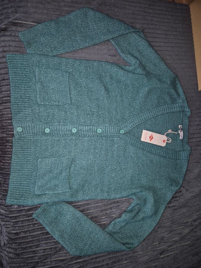 Cardigan vert - photo numéro 2