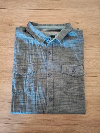 Chemise bleu chiné XXL