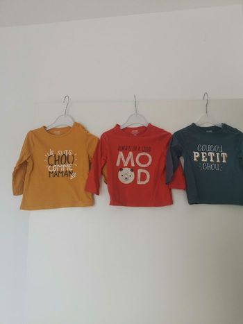 Lot hauts 6 mois