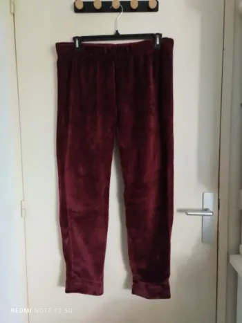 Bas de pyjama chaud taille XL