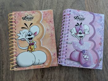 2 carnets formes Diddl is back