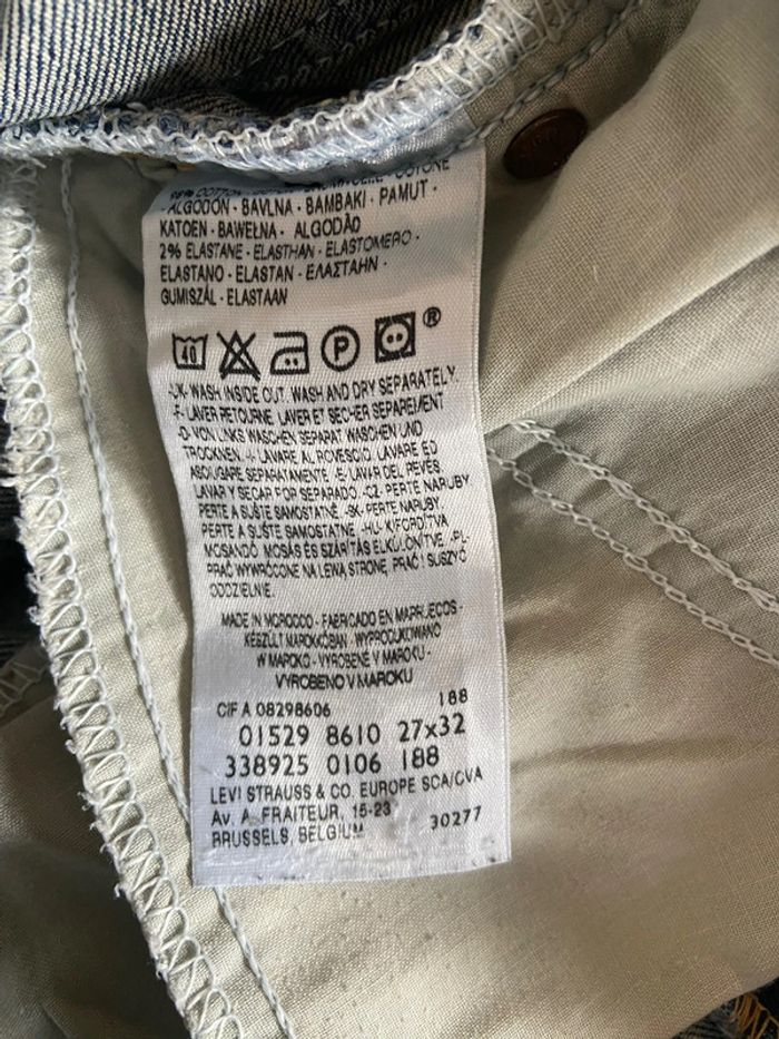Jean Levi’s 529 W27 L32 - photo numéro 6