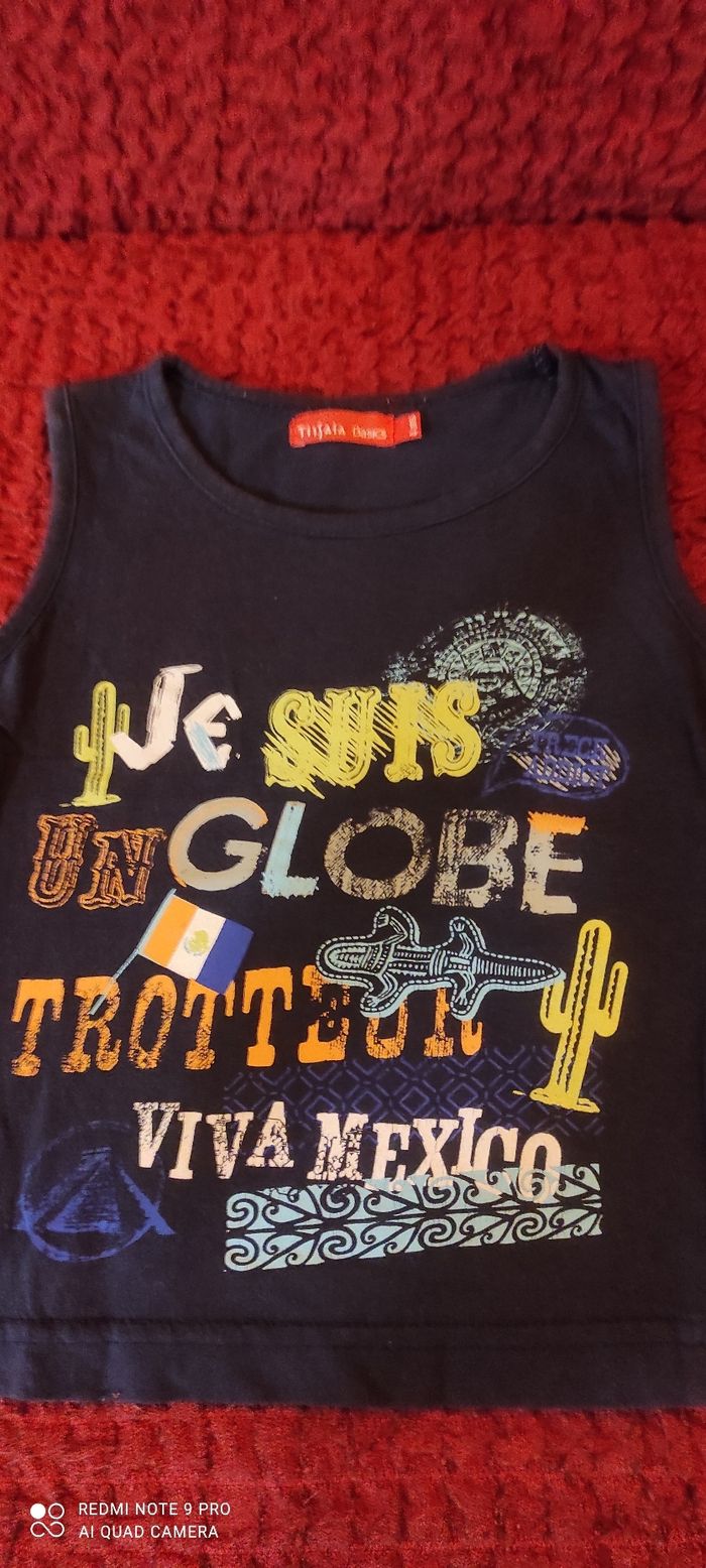 Débardeur garçon Tissaia 4 ans - photo numéro 3