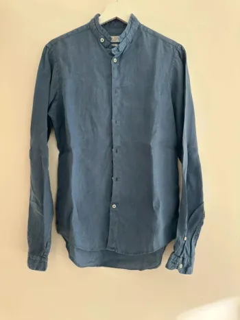 Chemise bleu Zara Man Slim Fit - Taille S
