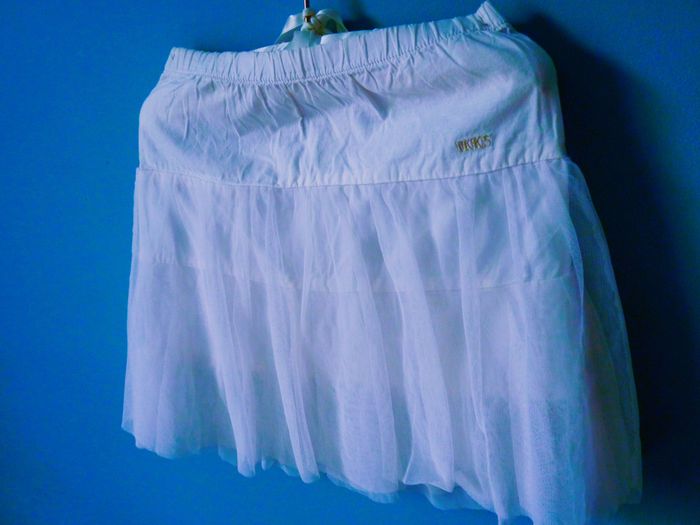Jupe Fille 4 ans IKKS TBE façon tutu tulle blanc