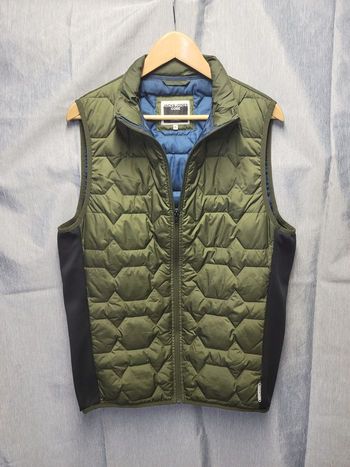 Veste sans manches Jack & Jones kaki – Gilet molletonné homme M