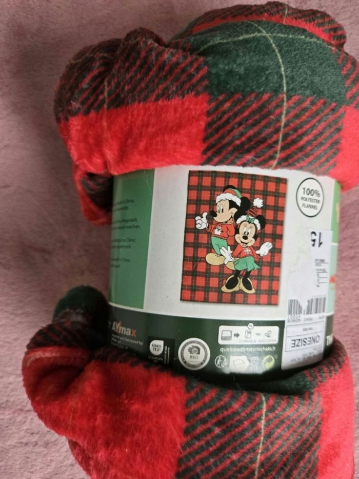 Plaid noel disney.neuf