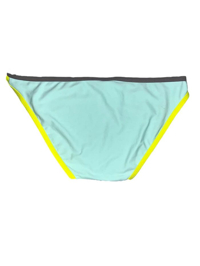 Bas maillot de bain asymétrique avec bandes contrastées Ardène Swim Taille L - photo numéro 2