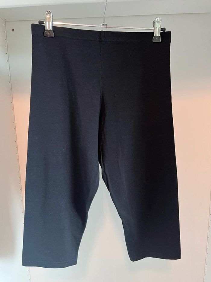 Pantacourt noir stretch Taille M Up2Fashion