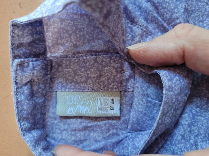Blouse fleurie dpam 18 mois - photo numéro 2