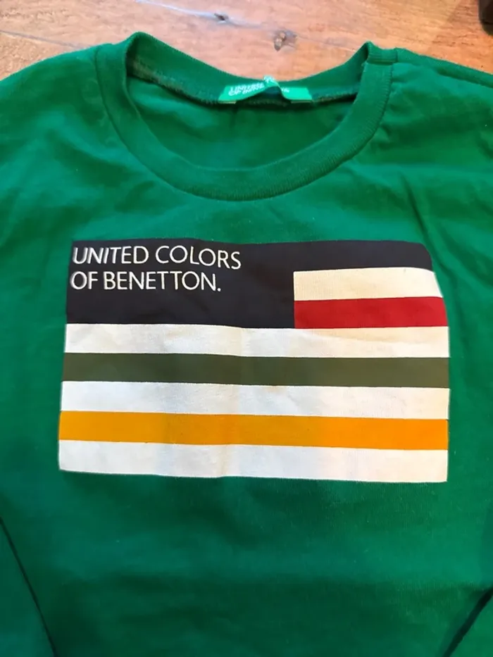 Benetton 12/18 mois tee shirt - photo numéro 3
